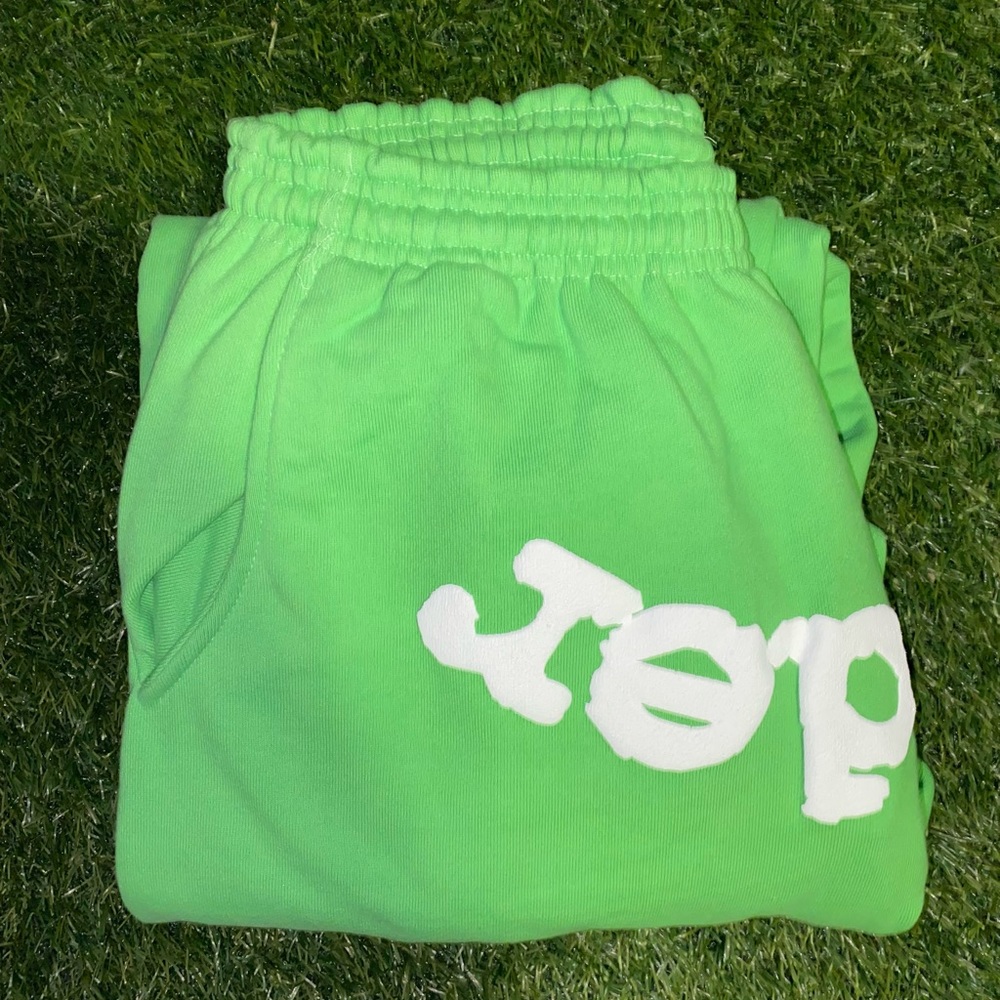 Young Thug - Sp5der Worldwide Green Sweatpants